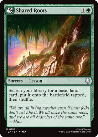 Shared Roots (TLA-196) - uncommon - Foil