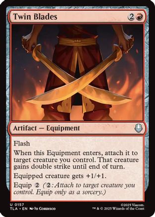 Twin Blades (TLA-157) - uncommon