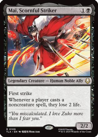 Mai, Scornful Striker (TLA-109) - rare