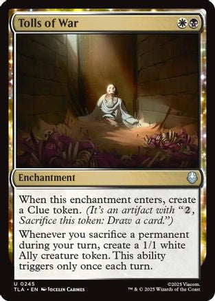 Tolls of War (TLA-245) - uncommon - Foil