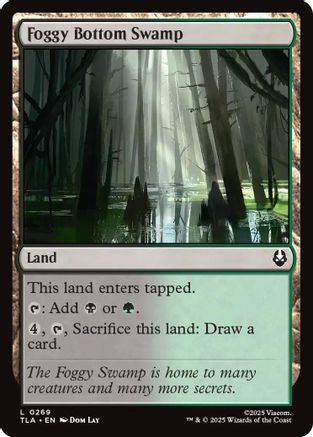 Foggy Bottom Swamp (TLA-269) - land - Foil