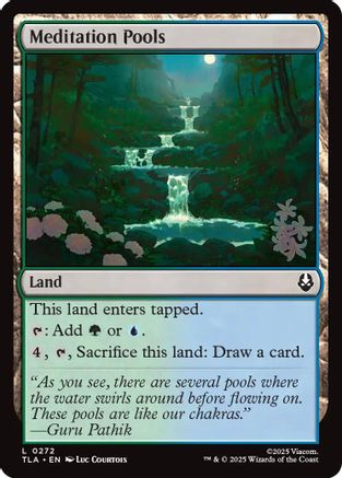 Meditation Pools (TLA-272) - land - Foil
