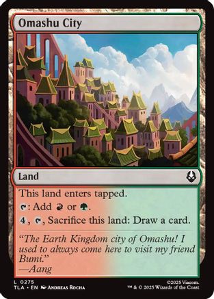 Omashu City (TLA-275) - land