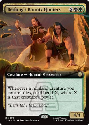 Beifong's Bounty Hunters (Extended Art) (TLA-379) - rare