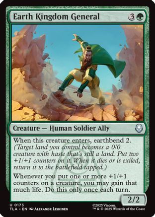 Earth Kingdom General (TLA-173) - uncommon