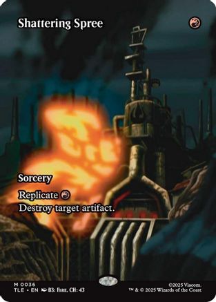 Shattering Spree (Borderless) (TLE-036) - mythic