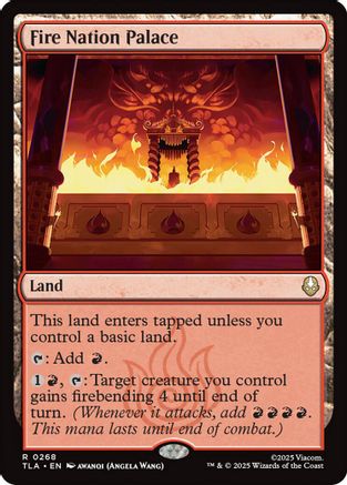 Fire Nation Palace (TLA-268) - rare
