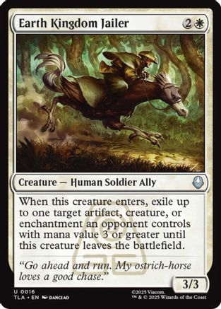 Earth Kingdom Jailer (TLA-016) - uncommon - Foil