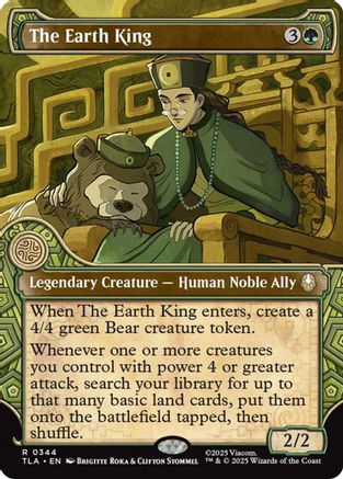 The Earth King (Showcase) (TLA-344) - rare - Foil