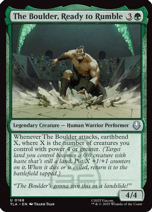 The Boulder, Ready to Rumble (TLA-168) - uncommon - Foil