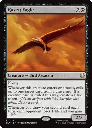 Raven Eagle (TLA-116) - rare - Foil
