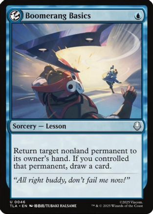 Boomerang Basics (TLA-046) - uncommon - Foil
