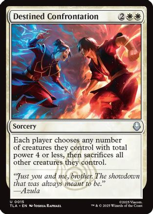Destined Confrontation (TLA-015) - uncommon - Foil