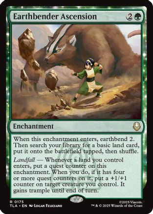 Earthbender Ascension (TLA-175) - rare - Foil