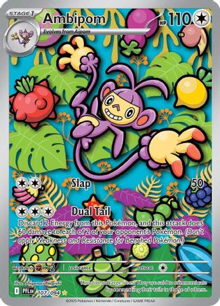 Ambipom (107/094) - MPF  - Illustration Rare - Holofoil