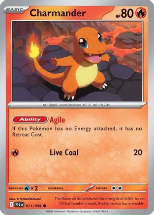 Charmander (011) - MPF  - Common