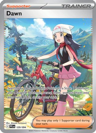 Dawn (129/094) - MPF  - Special Illustration Rare - Holofoil