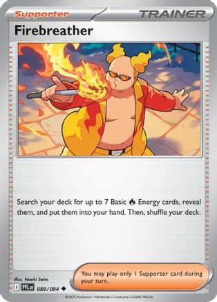 Firebreather (089/094) - MPF  - Uncommon - Reverse Holofoil