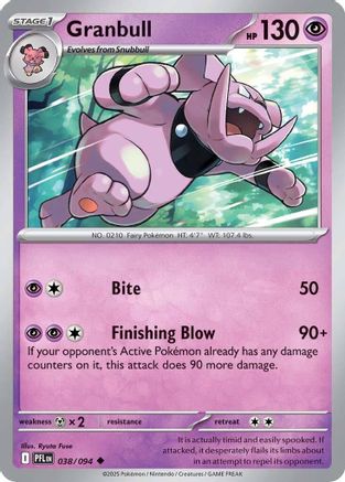 Granbull (038) - MPF  - Uncommon