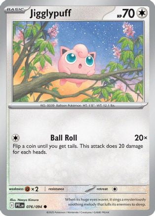 Jigglypuff (076) - MPF  - Common - Reverse Holofoil
