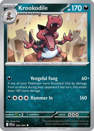 Krookodile (066) - MPF  - Uncommon