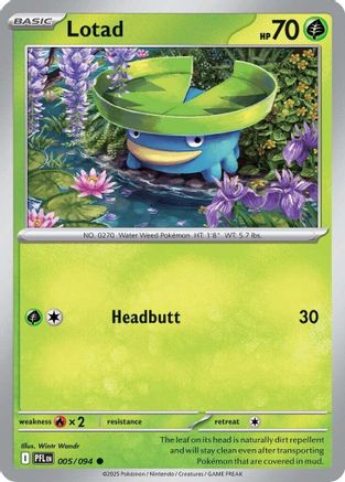Lotad (005) - MPF  - Common