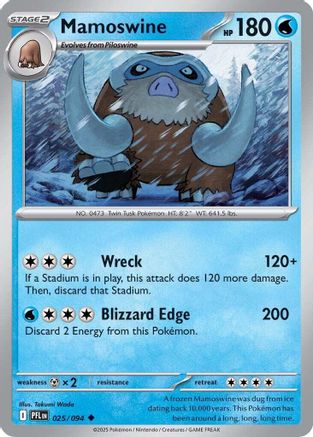 Mamoswine (025) - MPF  - Uncommon