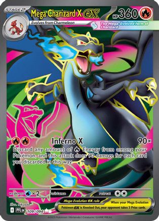 Mega Charizard X ex (109/094) - MPF  - Ultra Rare - Holofoil