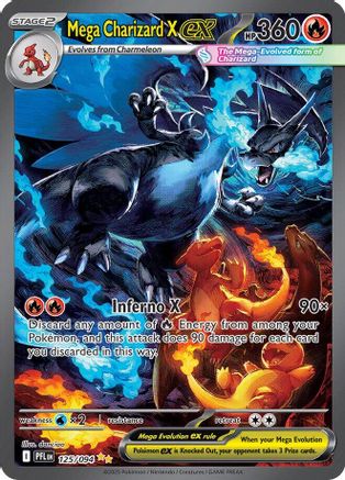 Mega Charizard X ex (125/094) - MPF  - Special Illustration Rare - Holofoil