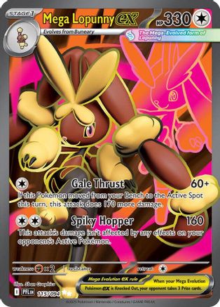 Mega Lopunny ex (115/094) - MPF  - Ultra Rare - Holofoil