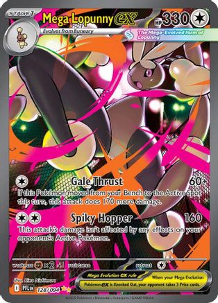 Mega Lopunny ex (128/094) - MPF  - Special Illustration Rare - Holofoil