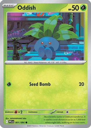 Oddish (001) - MPF  - Common