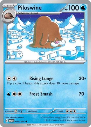 Piloswine (024) - MPF  - Common