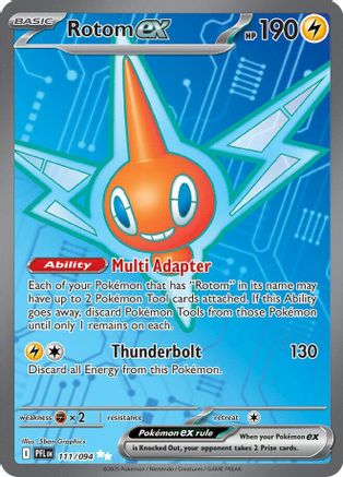 Rotom ex (111/094) - MPF  - Ultra Rare - Holofoil