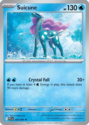 Suicune (026) - MPF  - Rare - Holofoil