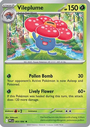 Vileplume (003) - MPF  - Uncommon