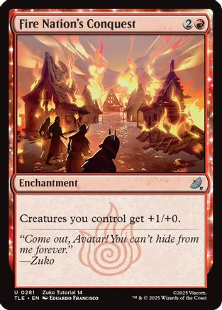 Fire Nation's Conquest (0281) (TLE-281) - common