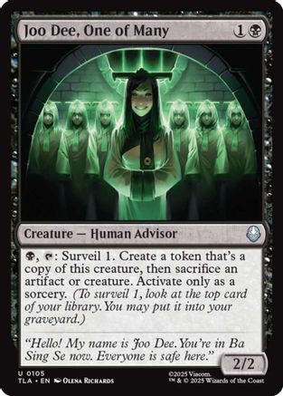 Joo Dee, One of Many (TLA-105) - uncommon - Foil