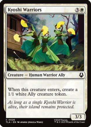 Kyoshi Warriors (TLA-026) - common - Foil