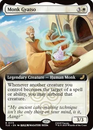 Monk Gyatso (Extended Art) (TLE-173) - rare
