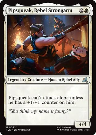 Pipsqueak, Rebel Strongarm (TLE-082) - uncommon - Foil