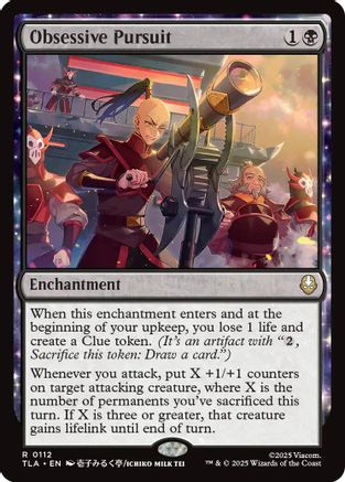 Obsessive Pursuit (TLA-112) - rare - Foil