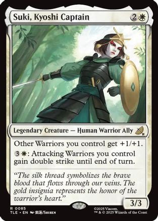 Suki, Kyoshi Captain (TLE-085) - rare - Foil