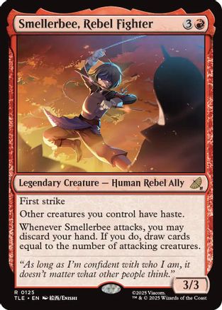 Smellerbee, Rebel Fighter (TLE-125) - rare - Foil