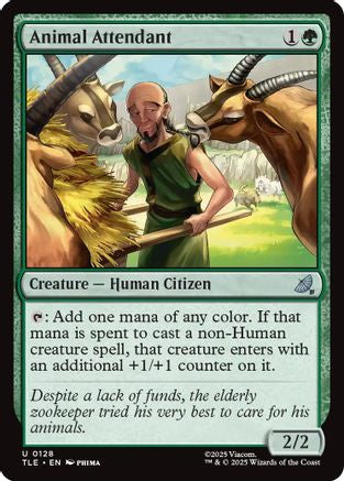 Animal Attendant (TLE-128) - uncommon