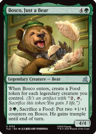 Bosco, Just a Bear (TLE-132) - uncommon - Foil