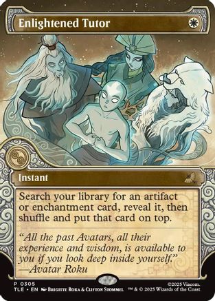 Enlightened Tutor (Showcase) (TLE-305) - promo