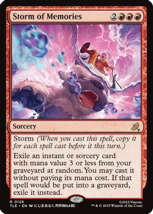 Storm of Memories (TLE-126) - rare - Foil