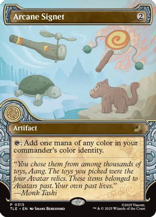Arcane Signet (Showcase) (TLE-315) - promo