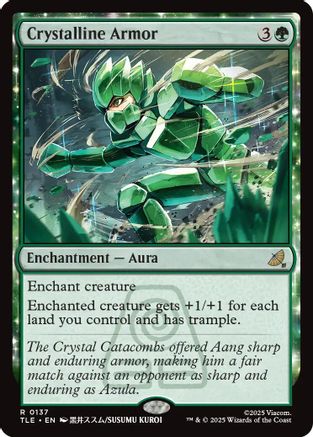 Crystalline Armor (TLE-137) - rare - Foil